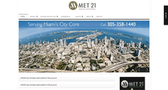 Desktop Screenshot of met21.com